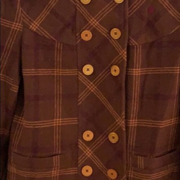 VINTAGE WOMAN VOLCOM PEA COAT JACKET SIZE S - Picture 13 of 13